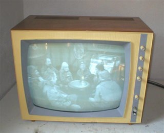 Černobílá televize Tesla Silvia (Československo, 1978)